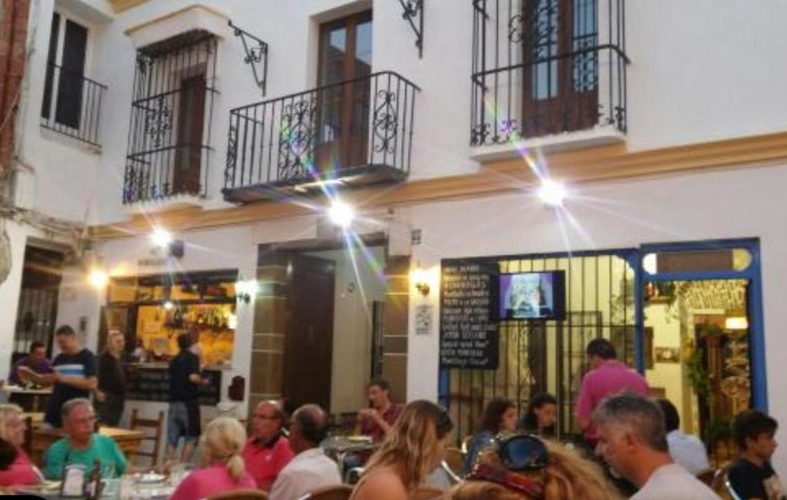 Apartamentos San Hiscio Tarifa Bagian luar foto